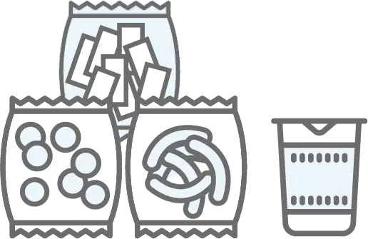 食品・加工品のイラスト